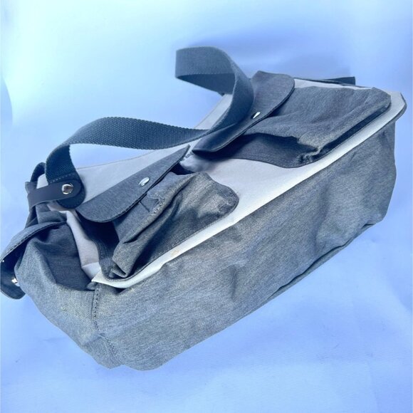 Conway Diaper Bag Travel Baby Bag Waterproof Insulated Gray Tote - Picture 13 of 15